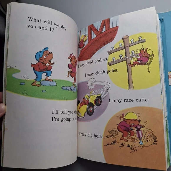 Children's Book Set - He Bear, She Bear, The Nose Book, The Ear Book - Picture 7 of 11